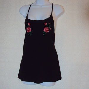 Tank Top Spaghetti Strap, Floral.
